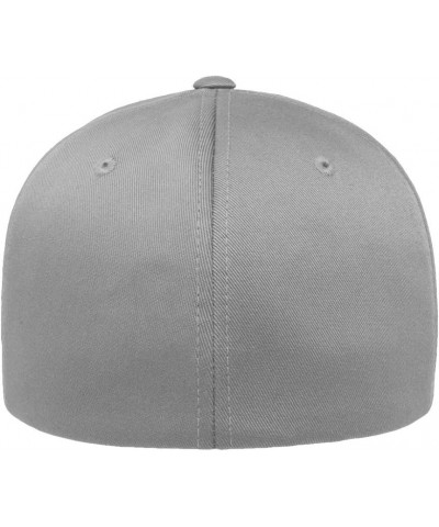 1960-64 Corvair Convertible Outline Design Flexfit 6277 Athletic Baseball Fitted Hat Cap Grey $14.25 Baseball Caps