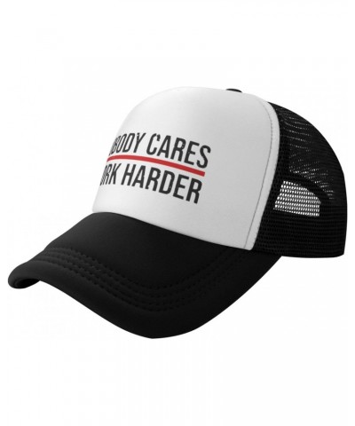 Nobody Cares Work Harder Workout Cares Motivation Gifts Black Womens Baseball Cap Men Cotton Outdoor Travel Headwear $11.01 B...