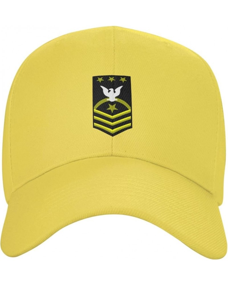 Mcpon Baseball Cap for Men Women Hat Adjustable Truck Driver Baseball Caps Dad Hats Yellow $12.66 Baseball Caps