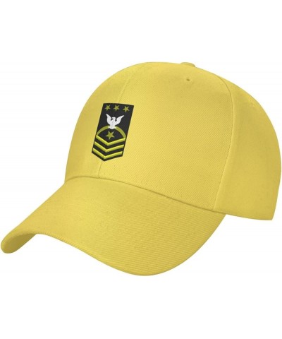 Mcpon Baseball Cap for Men Women Hat Adjustable Truck Driver Baseball Caps Dad Hats Yellow $12.66 Baseball Caps