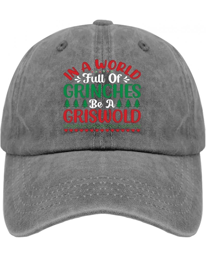 Baseball Cap Women Christmas Tennis Hat for Men's Sports Caps Light Weight Baseball Cap Men Pigment Gray $11.99 Sun Hats