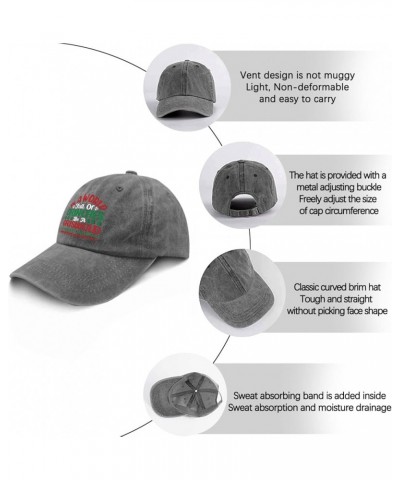 Baseball Cap Women Christmas Tennis Hat for Men's Sports Caps Light Weight Baseball Cap Men Pigment Gray $11.99 Sun Hats