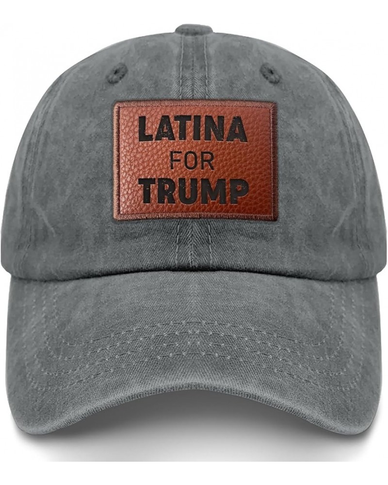 Latina for Trump 2024 for President Golf hat Retro Sun Hat Gifts for Mom Who Like Engraved,Golf Hat Suitable for Light Grey $...