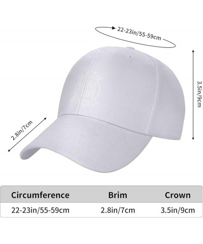 Save The Manual Hats for Men Pre-Curve Brim Visor Classic Baseball Cap Cool Black Dad Hat Adjustable White $11.47 Baseball Caps