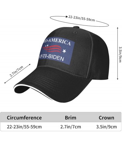 Anti Biden Biden Not My President Baseball Cap Men Ponytail Hat Women Dad Hat Sun Hat Adjustable Trucker Hat Black Black $10....