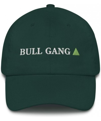 Bull Gang Hat (Embroidered Dad Cap) Spruce $13.04 Visors