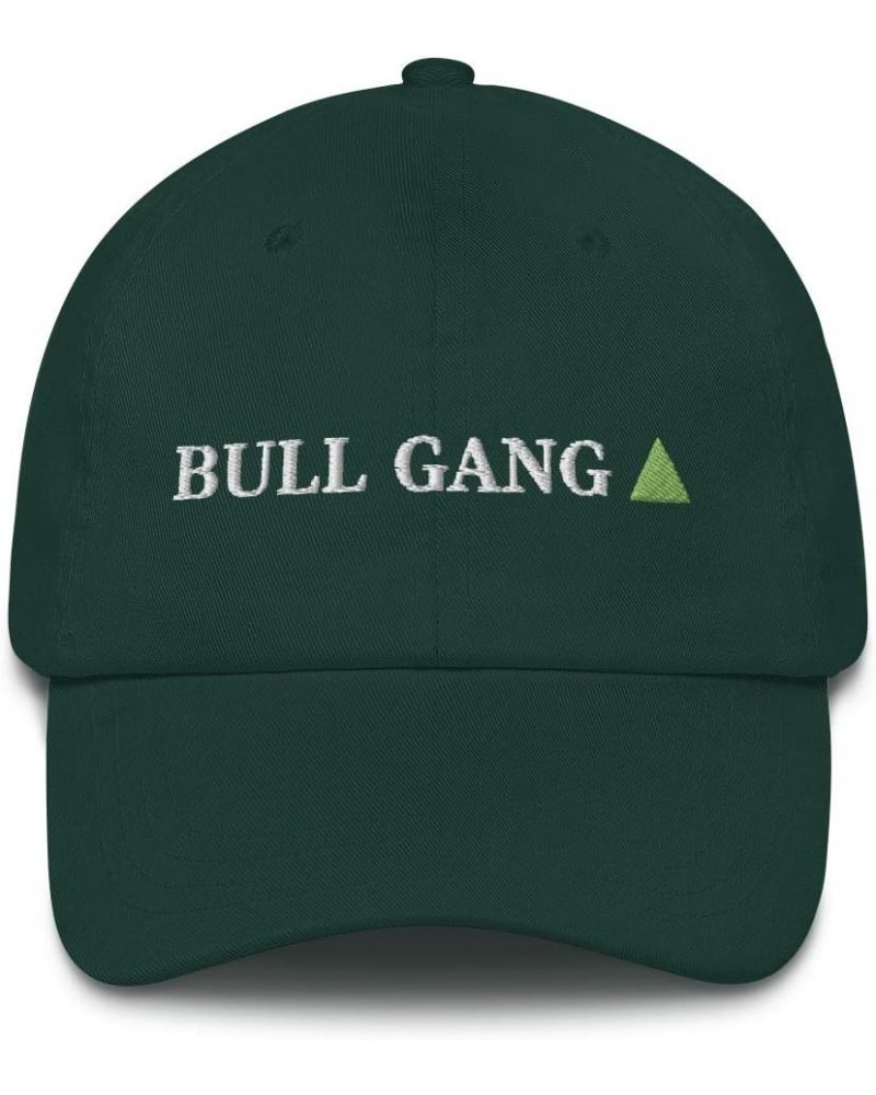 Bull Gang Hat (Embroidered Dad Cap) Spruce $13.04 Visors