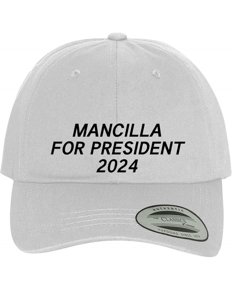 Mancilla for President 2024 - Comfortable Dad Hat Baseball Cap White $18.90 Baseball Caps