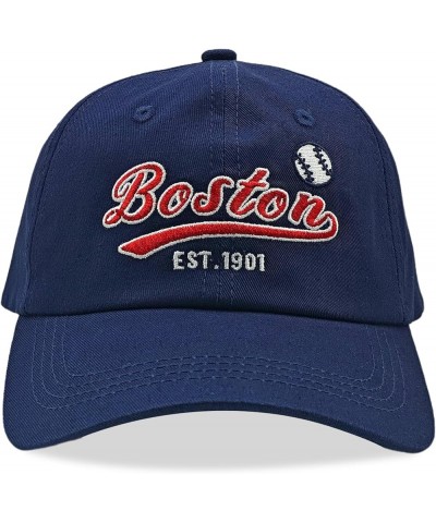 Cap Hat Classic Vintage Embroidered Hat Cap for Men Women Teenager Cap Adjustable Boston $10.50 Baseball Caps