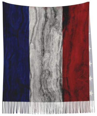 US Netherlands America Flag Scarf for Women Winter Warm Travel Silk Scarves $17.34 Scarves