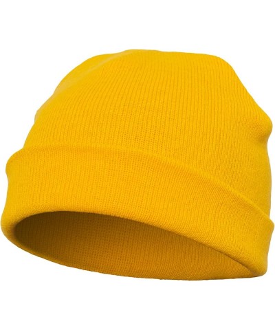 Men's Beanie Gold $9.49 Skullies & Beanies