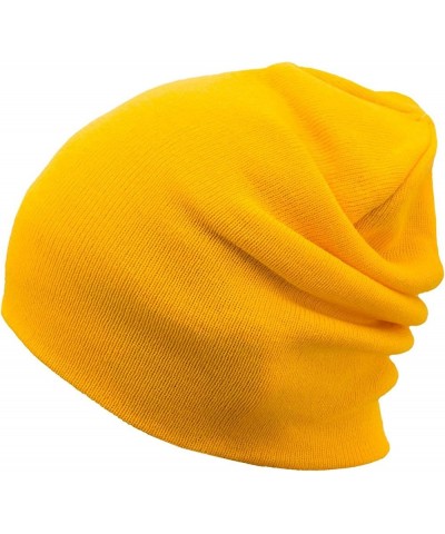 Men's Beanie Gold $9.49 Skullies & Beanies