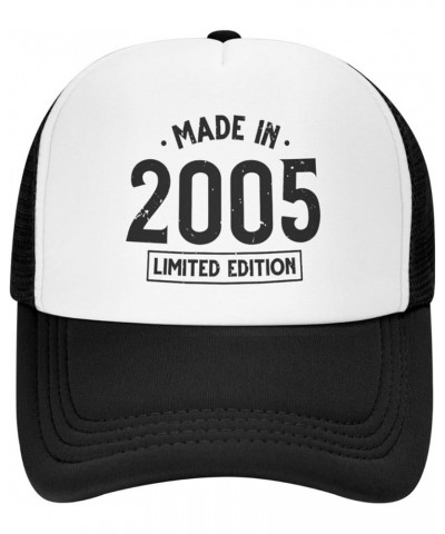 Vintage 2005 Limited Edition Unisex Adjustable Washed Baseball Cap Black Black $12.32 Baseball Caps