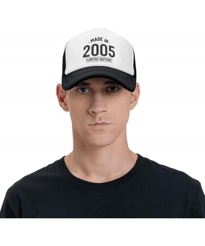 Vintage 2005 Limited Edition Unisex Adjustable Washed Baseball Cap Black Black $12.32 Baseball Caps