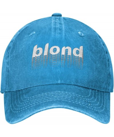 Vintage Washed Baseball Cap Dad Hat Adjustable Trucker Hat for Women Men Black Blue $10.59 Baseball Caps