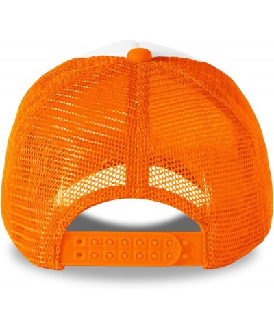 Custom Sun Visor Hat Add Images Text Curved Mesh Hat Teacher's Day Gifts Orange 0 $11.49 Sun Hats