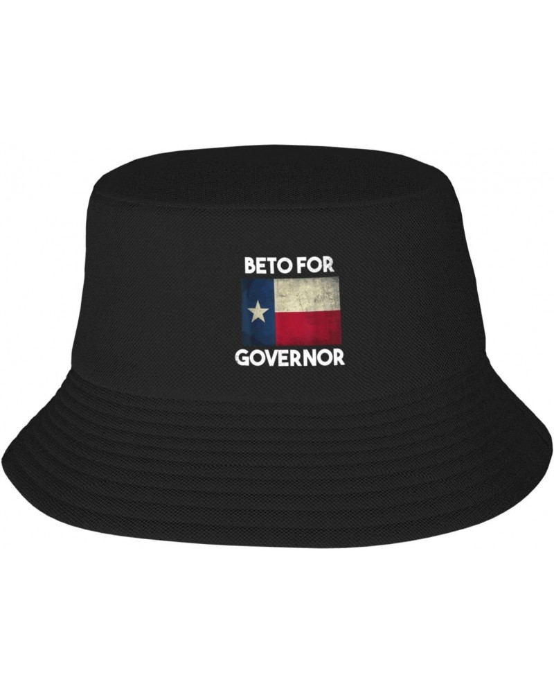 Beto for Governor - Vote O'Rourke Texas Beto Gover Bucket hat Women Sun Hat Men Summer Travel Beach Hat Fisherman Cap Black $...