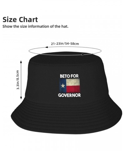 Beto for Governor - Vote O'Rourke Texas Beto Gover Bucket hat Women Sun Hat Men Summer Travel Beach Hat Fisherman Cap Black $...