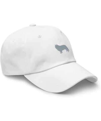 Chow Shepherd hat, Embroidered Unisex Baseball hat, Chow Gifts, Dog mom dad hat, Design 1. White $15.77 Baseball Caps