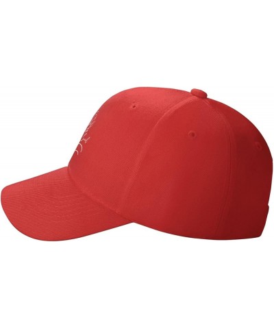 It is Wells with My Soul Christian Jesus Men's Baseball Cap Retro Trucker Hat Adjustable Red $11.81 Baseball Caps