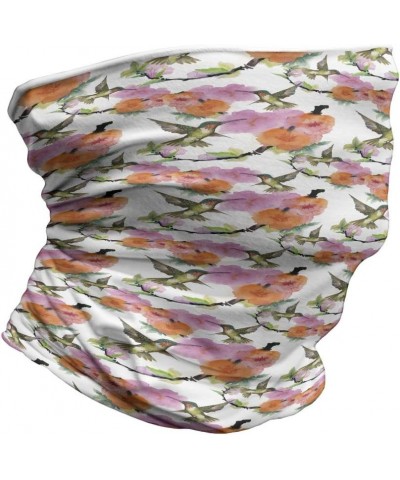 Unisex Multicolor Face and Neck Warmers Blossoms on Branches $10.79 Scarves