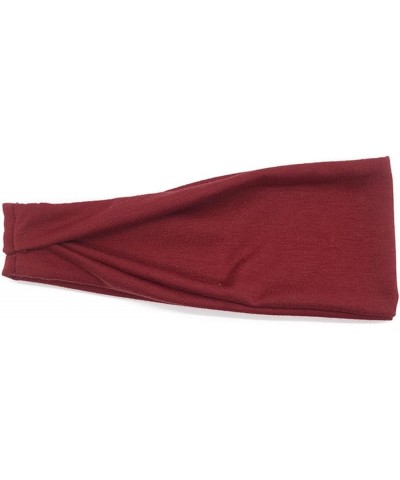 Sports Bandanas, Fitness, Yoga, Sweat-Wicking Headbands, Running, Gradients, Wide-Brimmed ice Silk Headbands Maroon $9.61 Col...