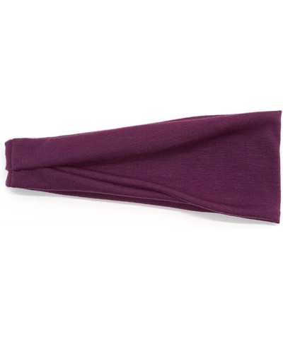 Sports Bandanas, Fitness, Yoga, Sweat-Wicking Headbands, Running, Gradients, Wide-Brimmed ice Silk Headbands Maroon $9.61 Col...