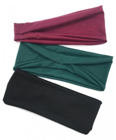 Sports Bandanas, Fitness, Yoga, Sweat-Wicking Headbands, Running, Gradients, Wide-Brimmed ice Silk Headbands Maroon $9.61 Col...