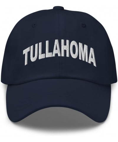 Tullahoma Tennessee Hat Tullahoma TN Cap Embroidered Adjustable Dad Hat Unisex Navy $17.20 Baseball Caps