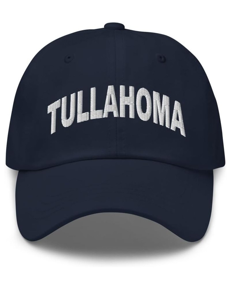 Tullahoma Tennessee Hat Tullahoma TN Cap Embroidered Adjustable Dad Hat Unisex Navy $17.20 Baseball Caps