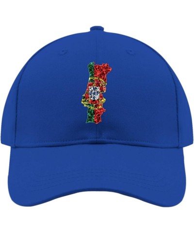 Flag Map Mesh Portugal Baseball Hats Vintage Golf Hat for Women Gift for Son Golf Blue $10.52 Baseball Caps