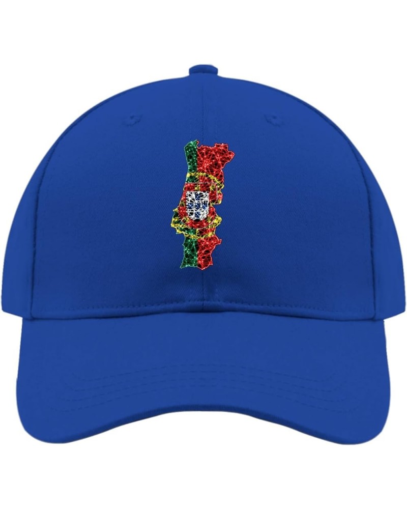 Flag Map Mesh Portugal Baseball Hats Vintage Golf Hat for Women Gift for Son Golf Blue $10.52 Baseball Caps