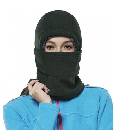 Winter Windproof Polar Fleece Neck Warmer Balaclava Hooded Face Mask Ski Hood Snowboard Mask Balaclava Grey $9.68 Scarves