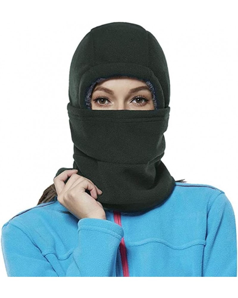 Winter Windproof Polar Fleece Neck Warmer Balaclava Hooded Face Mask Ski Hood Snowboard Mask Balaclava Grey $9.68 Scarves