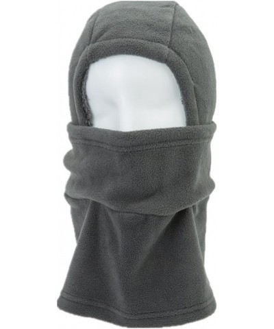 Winter Windproof Polar Fleece Neck Warmer Balaclava Hooded Face Mask Ski Hood Snowboard Mask Balaclava Grey $9.68 Scarves