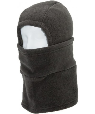 Winter Windproof Polar Fleece Neck Warmer Balaclava Hooded Face Mask Ski Hood Snowboard Mask Balaclava Grey $9.68 Scarves