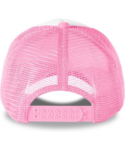 Custom Sun Visor Hat Your Image Here Curved Mesh Hat Pink 0 $13.33 Sun Hats