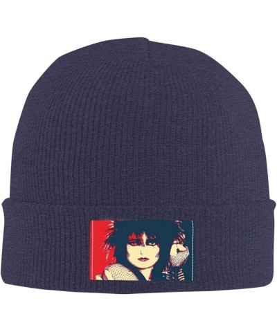 Siouxsie Music and The Banshees Warm Knitted Wool Hat Thick Thermal Snow Skull Cap for Men and Women Winter Hats Black Navy B...