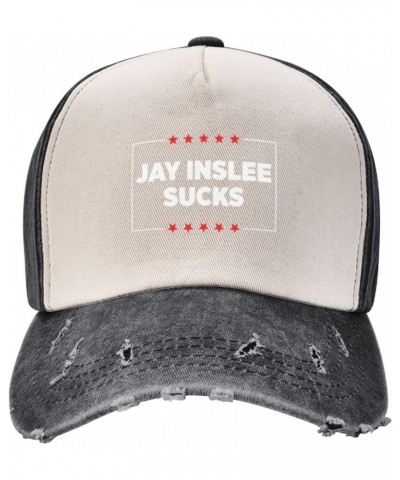 Jay Inslee Sucks Upgrade Your Style with Funny Adjustable Cotton Baseball Caps for Men and Women $16.44 Baseball Caps