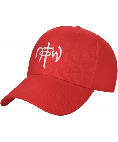 Not of This World Christian Jesus Peaked Hat Men Women Adjustable Trendy Curved Brim Baseball Caps Black Red $12.92 Baseball ...