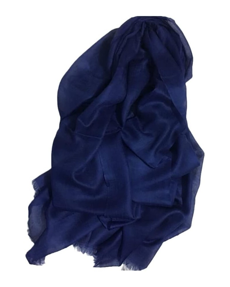 100% Cashmere Thin Luxury Solid Summer Autumn Winter Big Size Shawl 40 $56.54 Scarves