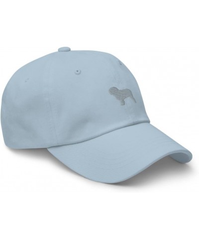 Spanish Water Dog hat, Embroidered Unisex Baseball hat, Spanish Water Dog hat, for Adults. Light Blue $21.92 Baseball Caps