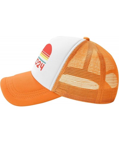 Trump 2024 Trucker Hat Mens Womens Adjustable Baseball Golf Cap Orange $13.87 Baseball Caps