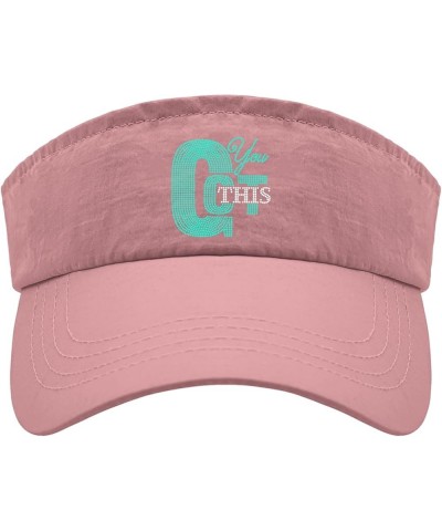 You got This Hat Sun Visor Hat for Teens Visor Cute Visor Hats Pink $8.80 Sun Hats