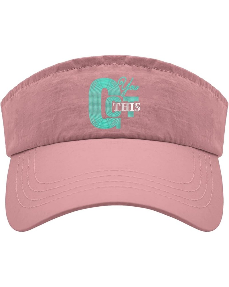 You got This Hat Sun Visor Hat for Teens Visor Cute Visor Hats Pink $8.80 Sun Hats