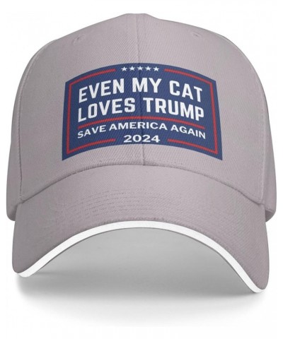 Even My Cat Loves Trump 2024 Anti Bi-Den F K Impeach Bi-Den Hat Men Women Trucker Hat Gift Baseball Cap Gray $12.09 Baseball ...