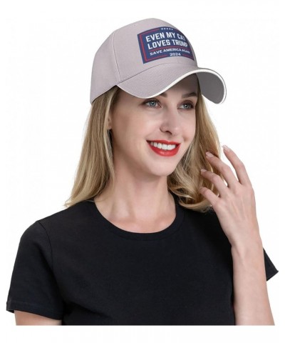 Even My Cat Loves Trump 2024 Anti Bi-Den F K Impeach Bi-Den Hat Men Women Trucker Hat Gift Baseball Cap Gray $12.09 Baseball ...