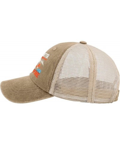 Life is Better at The Campfire Hat Youth Golf Hat AllBlack Womens Sun Hat Gifts for Son Baseball Caps Pigment Khaki02 $9.24 S...