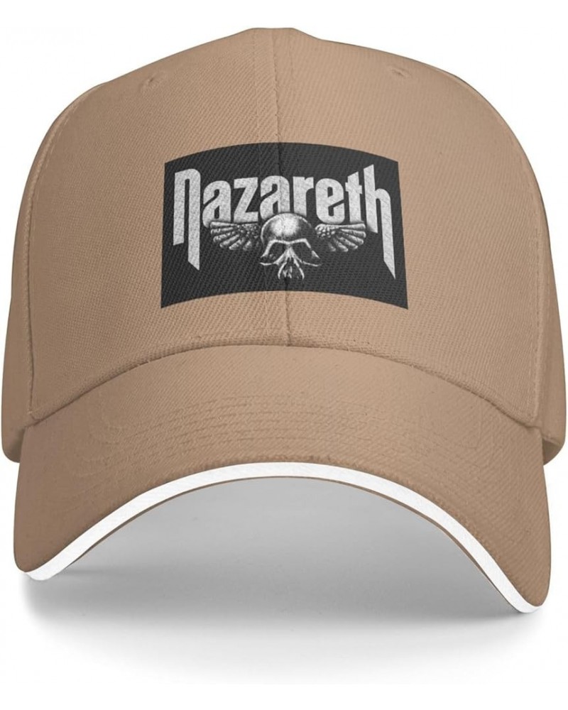 Nazareth College Logo Sandwich Cap Unisex Classic Baseball Capunisex Adjustable Casquette Dad Hat Natural $8.10 Baseball Caps