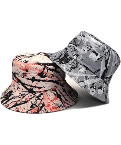 Unisex Fashion Bucket Hat Summer Travel Hiking Beach Caps Outdoor Packable Fisherman Hats Headwear Pink-2 $8.93 Bucket Hats